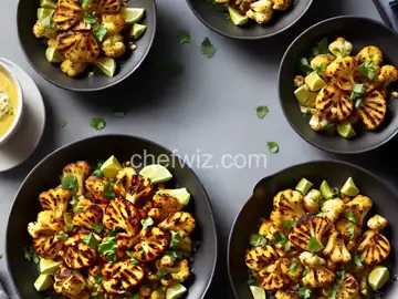 Grilled Spiced Cauliflower Recipe