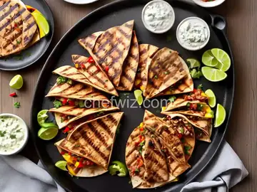 Grilled Steak, Chipotle and Pepper Jack Quesadillas
