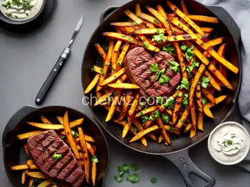 Grilled Steak Fries