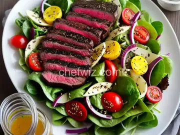 Grilled Steak Salad with Sesame Dressing