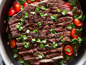Grilled Stout Skirt Steak