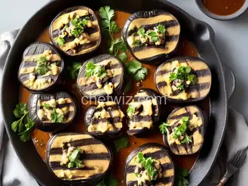 Grilled Stuffed Portobello Mushroom Caps