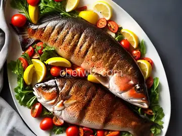 Grilled Stuffed Red Snapper