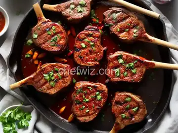 Grilled Sweet Chili Lamb Chops