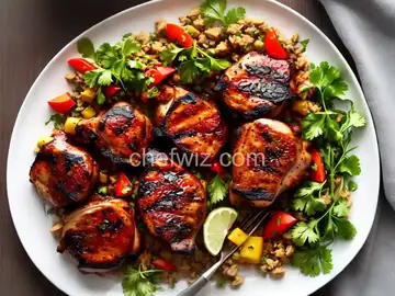 Grilled Tamarind Chicken Thighs