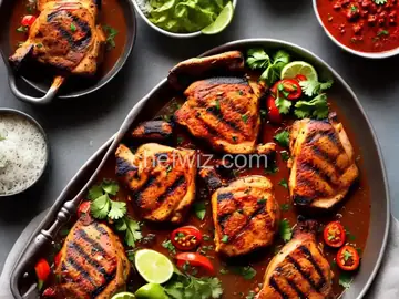Grilled Tandoori Chicken Thighs