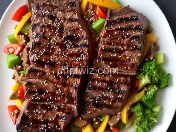 Grilled Teriyaki Steak