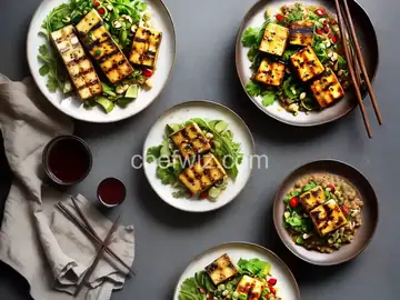 Grilled Tofu With Chipotle-Miso Sauce Recipe