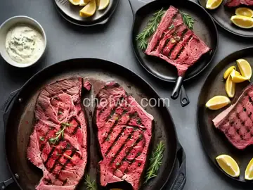 Grilled Tomahawk Steaks with Resting Butter
