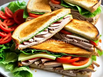 Grilled Turkey Cuban Sandwiches