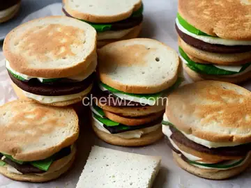 Grilled Uncrustables sandwiches