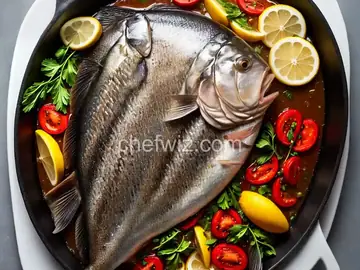 Grilled Whole Branzino
