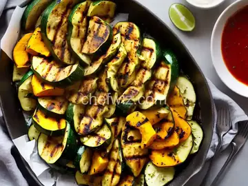 Grilled Zucchini and Squash