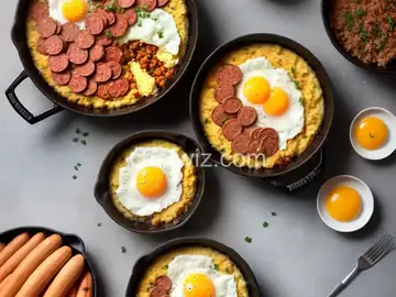 Grits, Sausage, and Egg Casserole