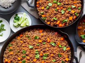 Ground Beef Casserole with Brown Rice
