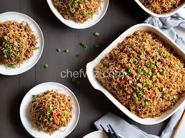 Ground Beef Chow Mein Casserole