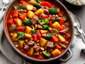 Ground Beef and Vegetable Stew