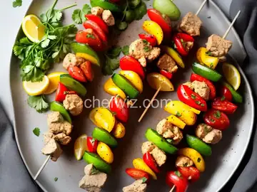 Ground Chicken Kabob