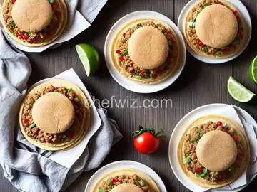 Ground Chicken Taco Burgers