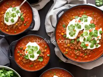 Ground Turkey Enchilada Stew with Quinoa