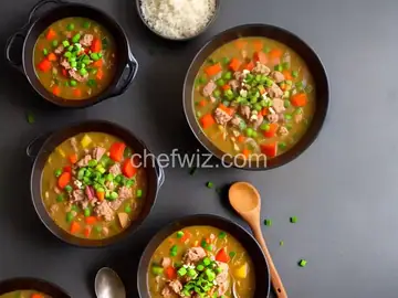 Ground Turkey and Red Potato Veggie Soup