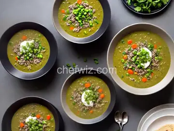 Ground Turkey and Wild Rice Soup