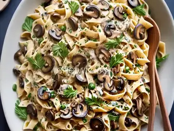 Gruyere and Mushroom Pasta Salad