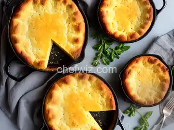 Gruyère and Parmesan Cheese Soufflé
