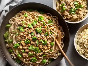 Gunk on Noodles