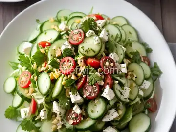 Gurkensalat (German Cucumber Salad)