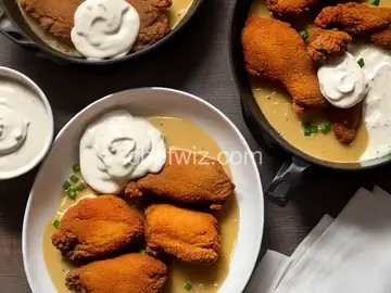 Gwen's Fried Chicken with Milk Gravy