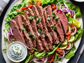 Gyro Meat with Tzatziki Sauce