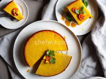 Habanero Honey Sweet Corn Cake