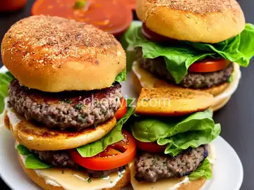 Habanero Parmesan Bacon Burger