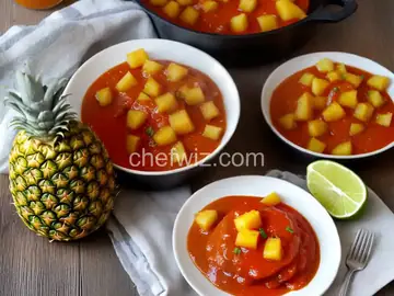 Habanero Pineapple BBQ Sauce
