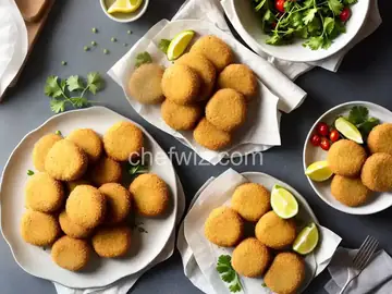 Halibut Cakes (Croquettes)