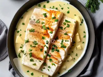Halibut with Herbed Butter