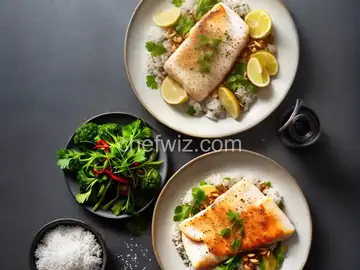 Halibut with Rice Wine
