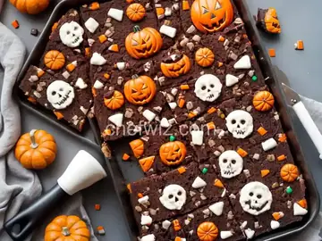 Halloween Candy Bark