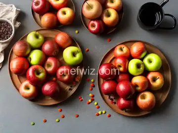 Halloween Candy-Coated Apples