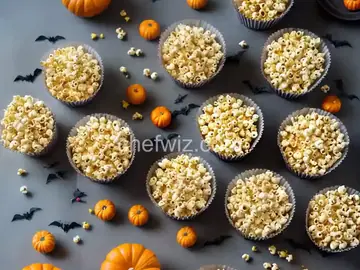 Halloween Popcorn Treats