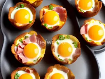 Ham & Cheese Egg Cups