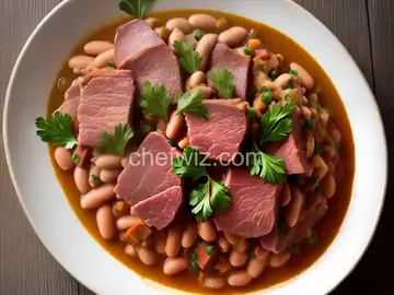 Ham Hock and Beans