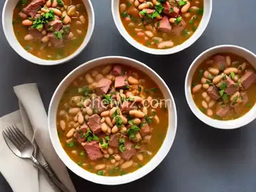 Ham Hock and White Bean Stew