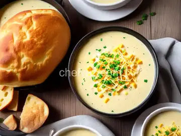 Ham, Potato, and Cheese Soup