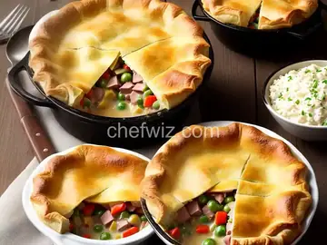 Ham Potpie Pennsylvania Dutch style