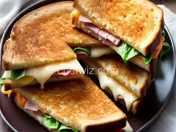 Ham-Taleggio Grilled Cheese