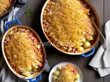 Ham and Cabbage Casserole