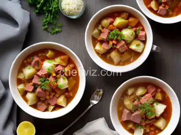 Ham and Cabbage Stew