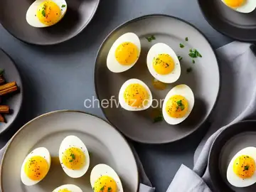 Ham and Cheddar Sous Vide Egg Bites